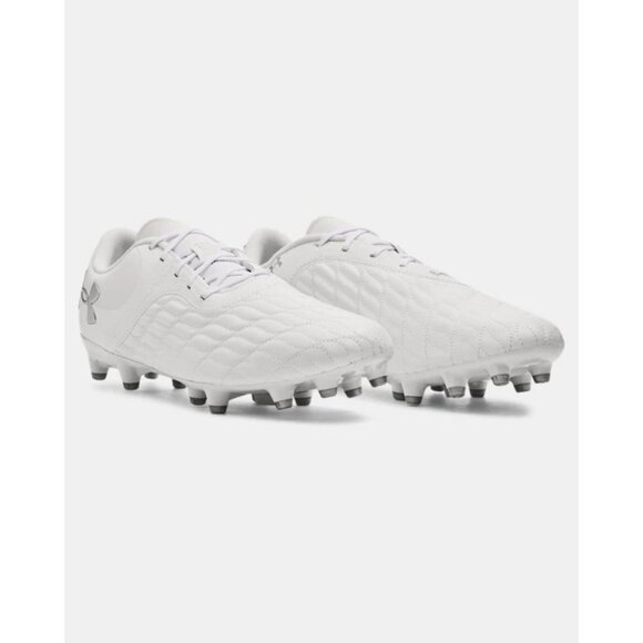 Under Armour Womens Magnetico Pro 3 FG Soccer Cleats 3027497-100 White Size 8.5 - Picture 2 of 5